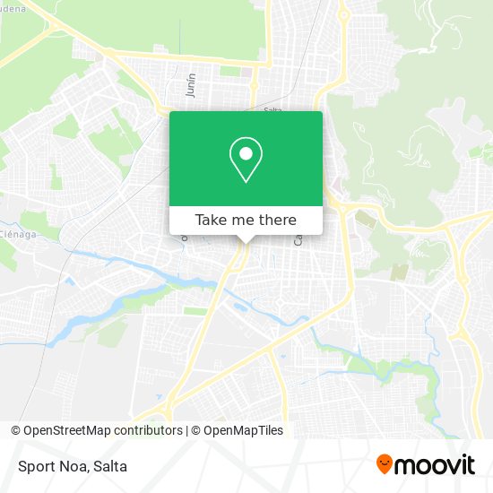 Sport Noa map