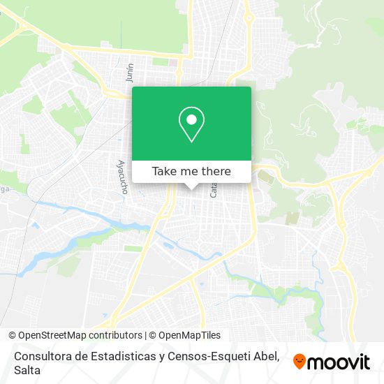 Consultora de Estadisticas y Censos-Esqueti Abel map