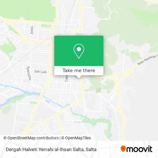 Dergah Halveti Yerrahi al-Ihsan Salta map