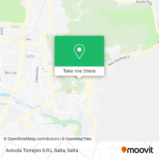 Avícola Torrejón S.R.L Salta map