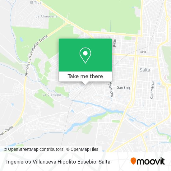 Ingenieros-Villanueva Hipolito Eusebio map
