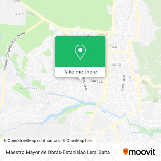 Mapa de Maestro Mayor de Obras-Estanislao Lera