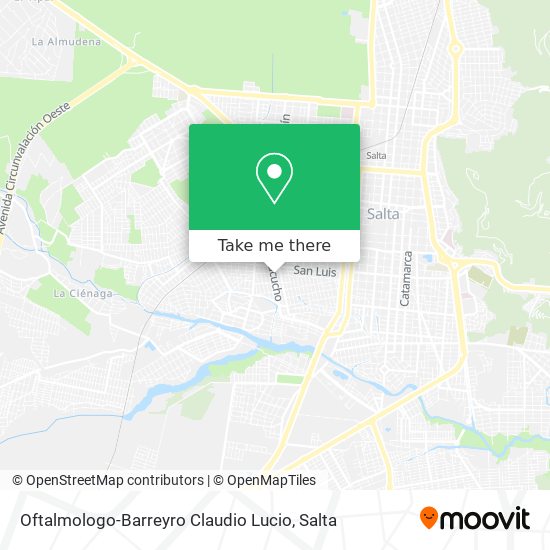 Oftalmologo-Barreyro Claudio Lucio map
