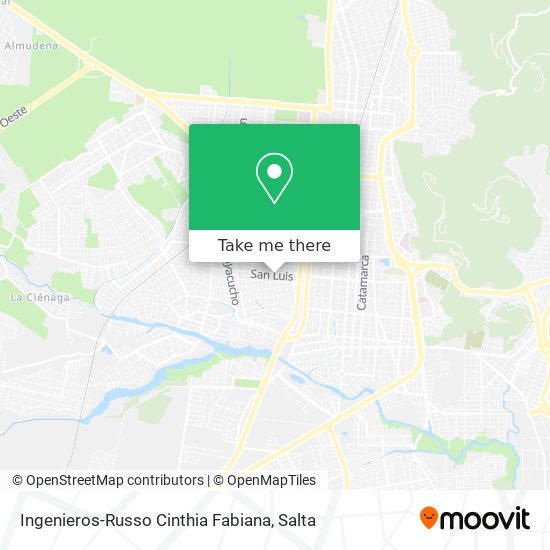 Mapa de Ingenieros-Russo Cinthia Fabiana
