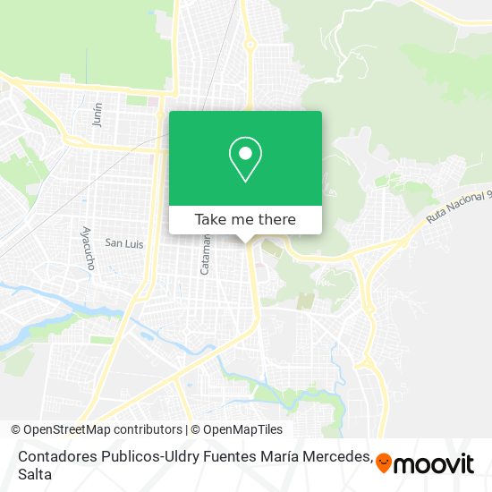 Mapa de Contadores Publicos-Uldry Fuentes María Mercedes