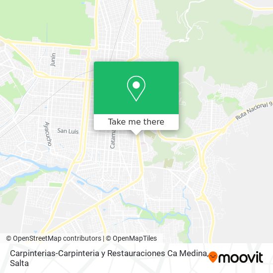 Mapa de Carpinterias-Carpinteria y Restauraciones Ca Medina