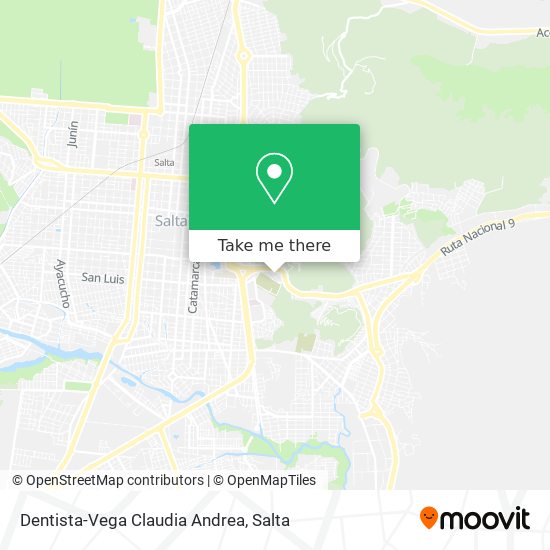 Dentista-Vega Claudia Andrea map