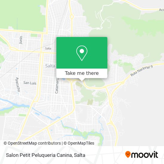 Mapa de Salon Petit Peluqueria Canina