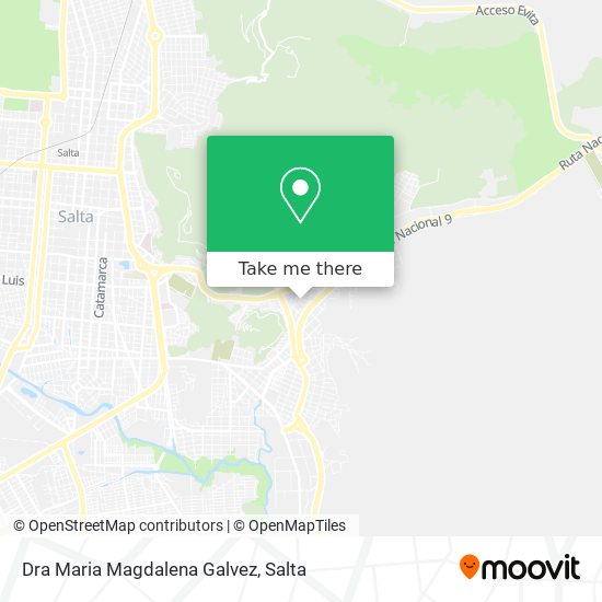 Dra Maria Magdalena Galvez map