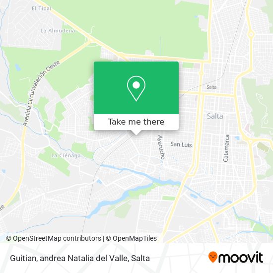 Mapa de Guitian, andrea Natalia del Valle