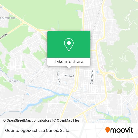 Odontologos-Echazu Carlos map