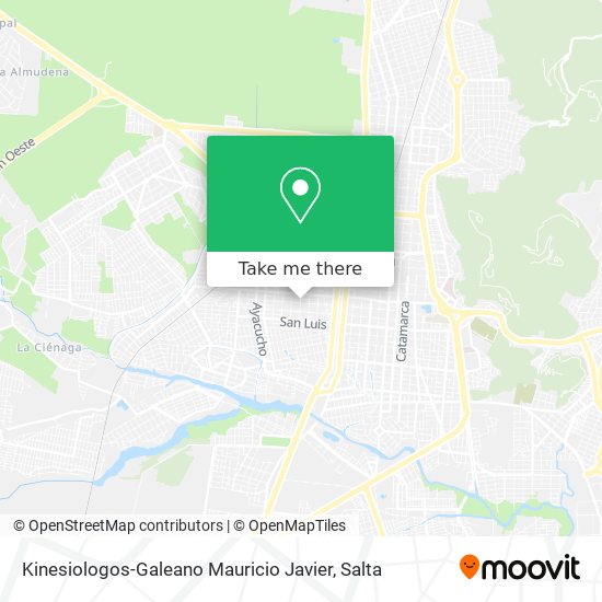 Kinesiologos-Galeano Mauricio Javier map