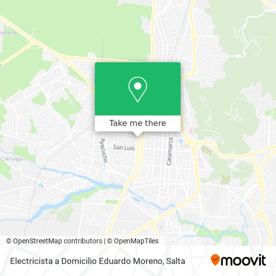 Electricista a Domicilio Eduardo Moreno map