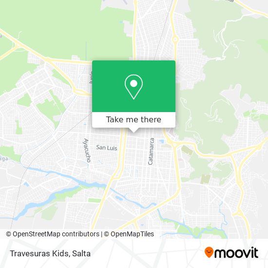 Travesuras Kids map