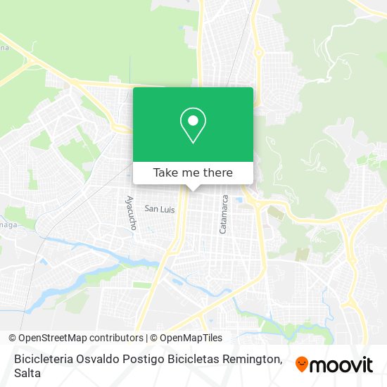 Bicicleteria Osvaldo Postigo Bicicletas Remington map