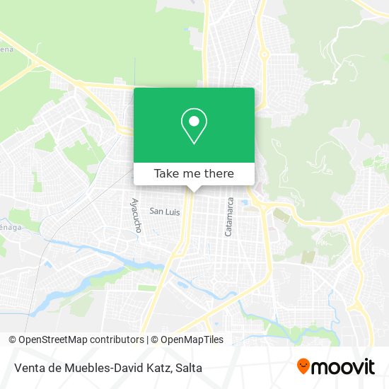 Venta de Muebles-David Katz map