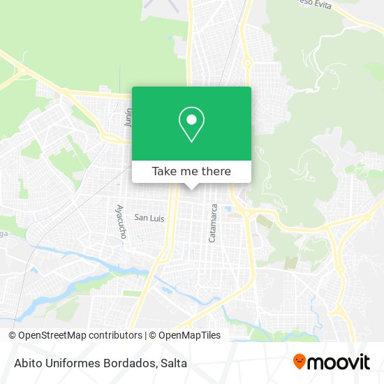 Abito Uniformes Bordados map