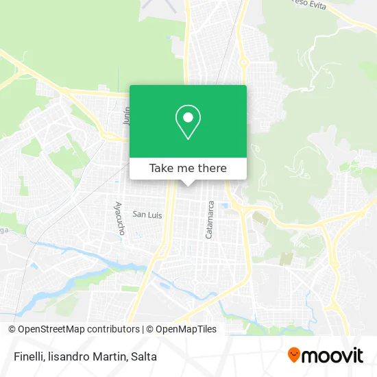 Finelli, lisandro Martin map