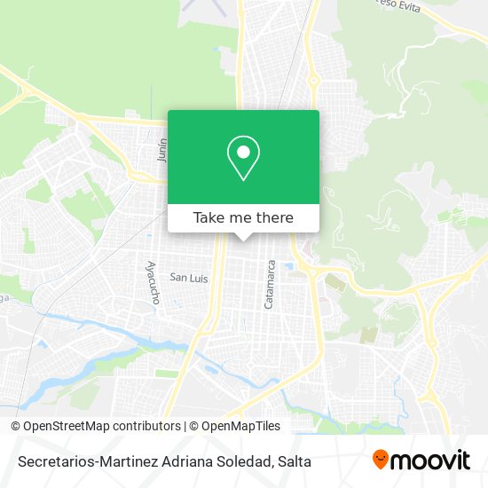 Secretarios-Martinez Adriana Soledad map