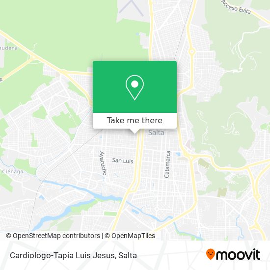 Cardiologo-Tapia Luis Jesus map