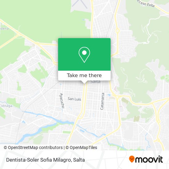 Dentista-Soler Sofia Milagro map