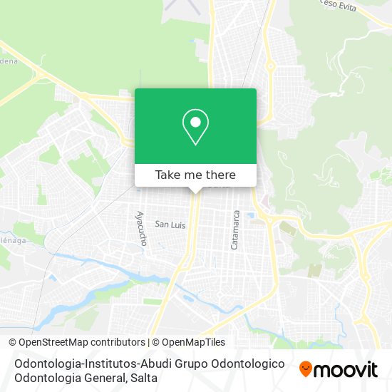 Odontologia-Institutos-Abudi Grupo Odontologico Odontologia General map