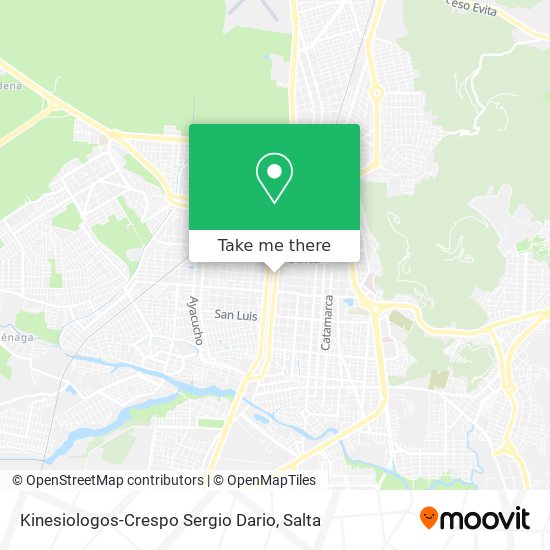 Kinesiologos-Crespo Sergio Dario map