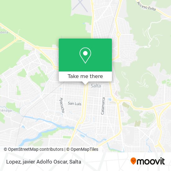 Lopez, javier Adolfo Oscar map