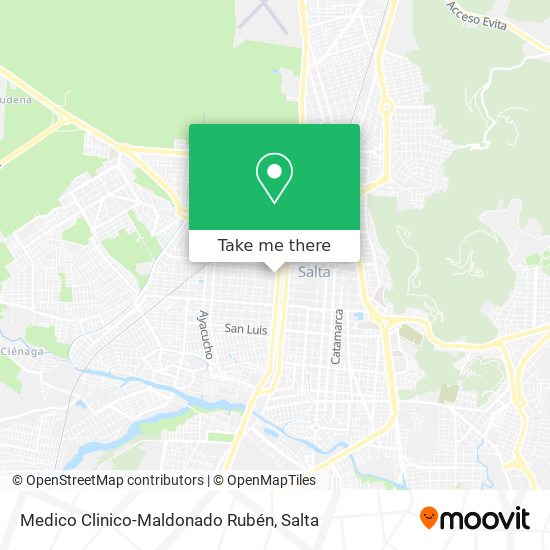 Mapa de Medico Clinico-Maldonado Rubén