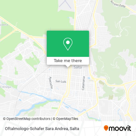 Oftalmologo-Schafer Sara Andrea map