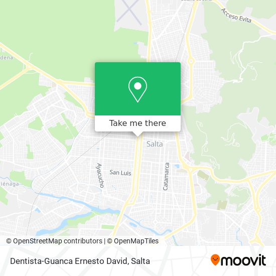 Dentista-Guanca Ernesto David map