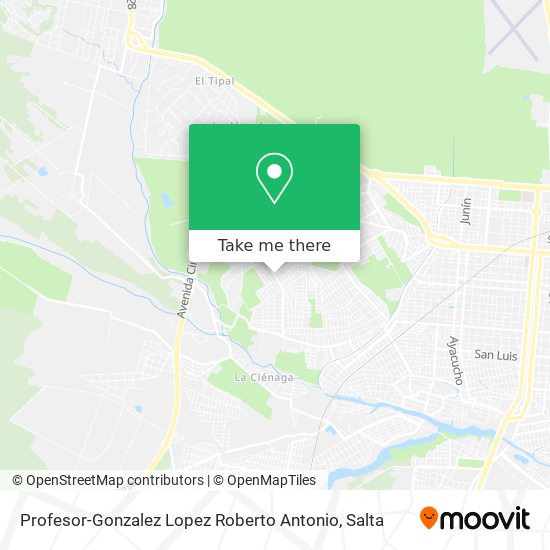 Profesor-Gonzalez Lopez Roberto Antonio map