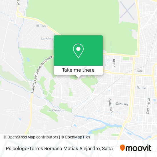 Psicologo-Torres Romano Matias Alejandro map