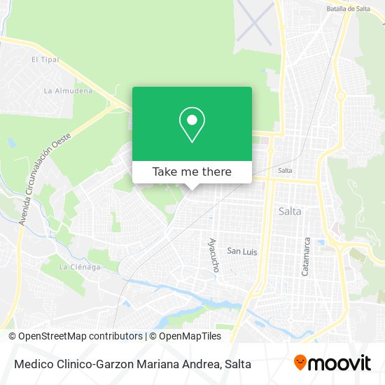 Medico Clinico-Garzon Mariana Andrea map