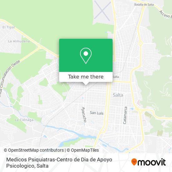 Medicos Psiquiatras-Centro de Dia de Apoyo Psicologico map