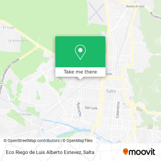 Eco Riego de Luis Alberto Estevez map