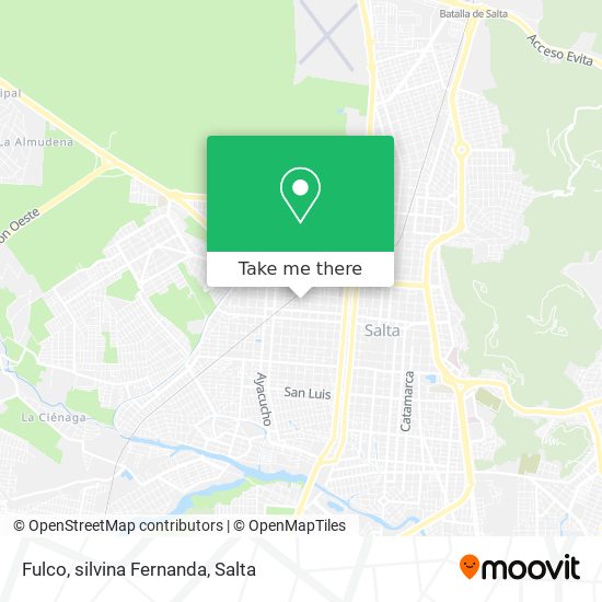 Mapa de Fulco, silvina Fernanda