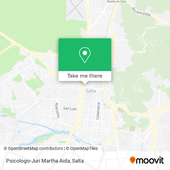 Psicologo-Juri Martha Aida map