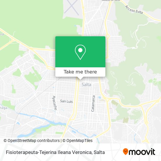 Fisioterapeuta-Tejerina Ileana Veronica map