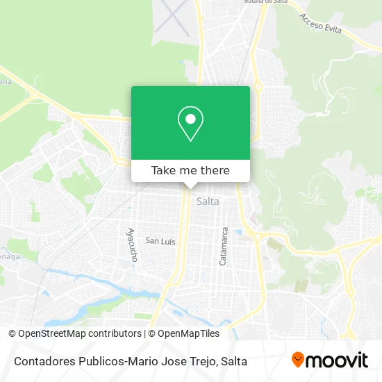 Contadores Publicos-Mario Jose Trejo map