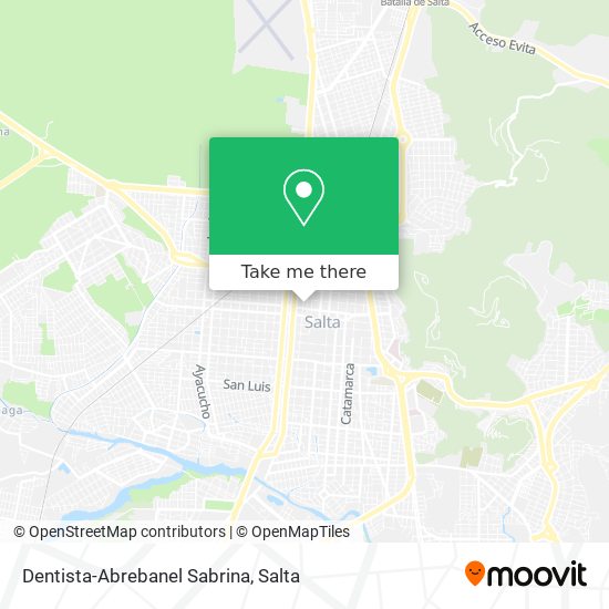 Mapa de Dentista-Abrebanel Sabrina