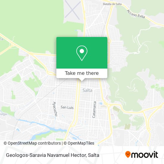 Mapa de Geologos-Saravia Navamuel Hector