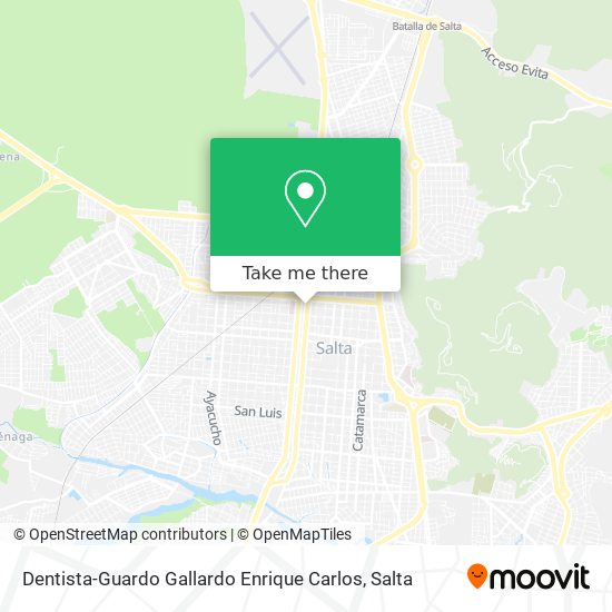 Dentista-Guardo Gallardo Enrique Carlos map