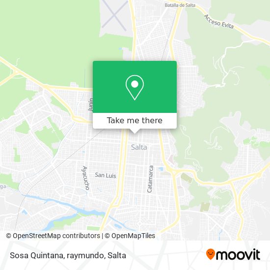 Mapa de Sosa Quintana, raymundo