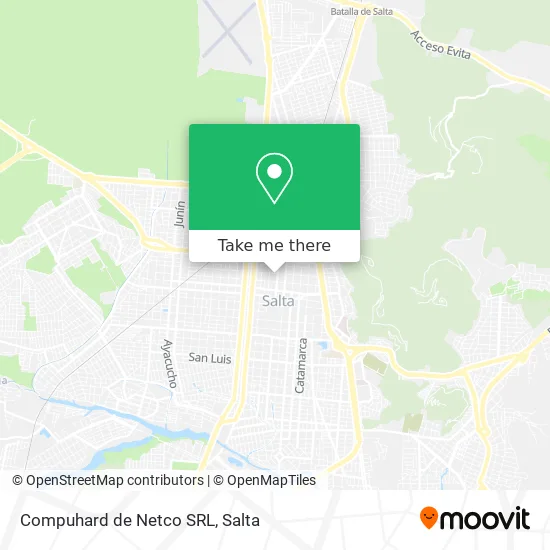 Compuhard de Netco SRL map