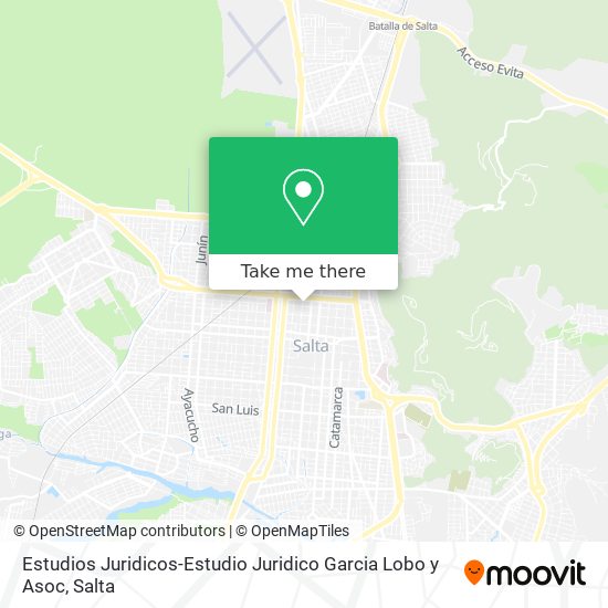 Mapa de Estudios Juridicos-Estudio Juridico Garcia Lobo y Asoc