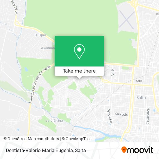 Dentista-Valerio Maria Eugenia map