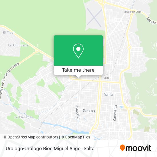 Urólogo-Urólogo Rios Miguel Angel map