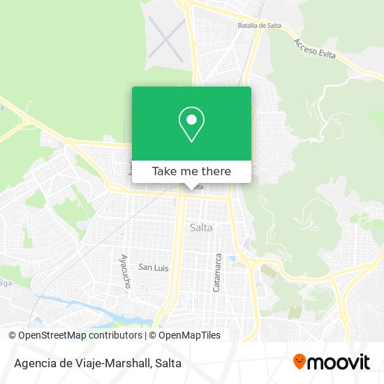 Mapa de Agencia de Viaje-Marshall
