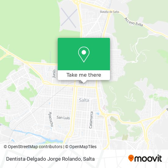 Dentista-Delgado Jorge Rolando map